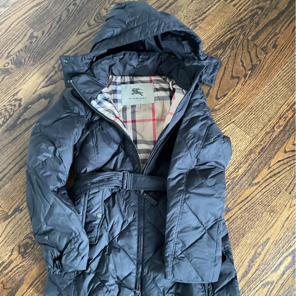 NWOT Burberry Quilted Puffer Coat